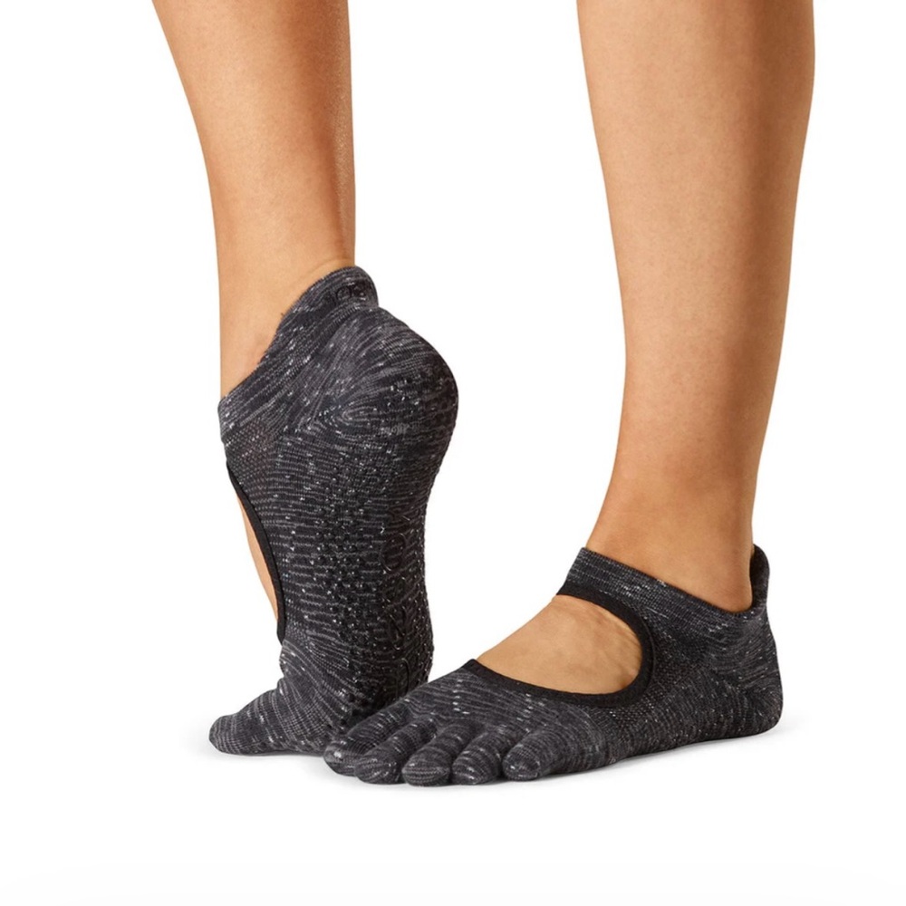 ToeSox | Full Toe Bellarina Tec Grip Socks Perform Sz small